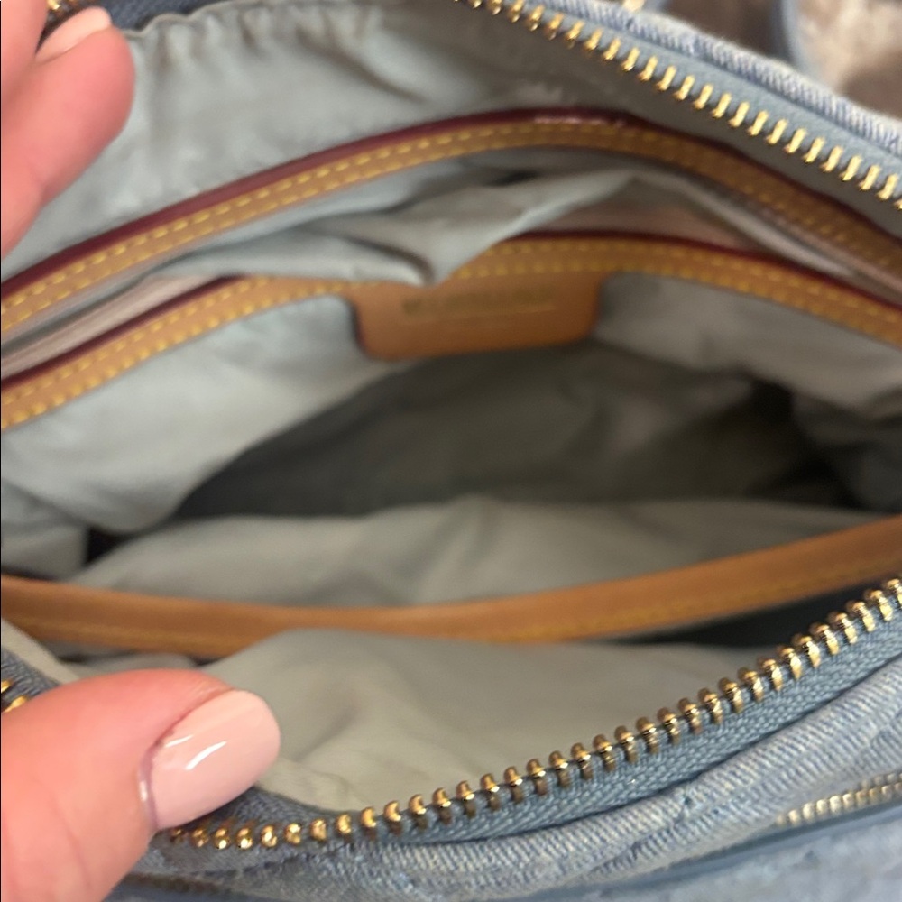 MZ Wallace Light Blue denim crossbody - Picture 5 of 5